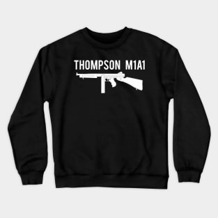 Thompson M1A1 white version Crewneck Sweatshirt